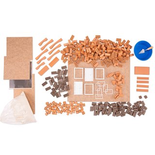 Building set - villa with garage - 330 pieces